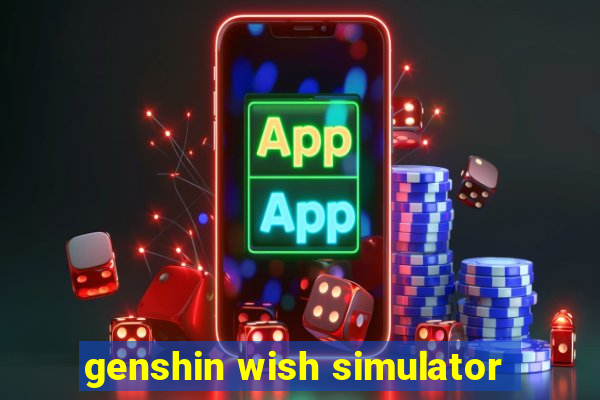 genshin wish simulator